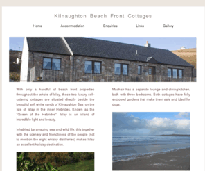 islaybeachfrontcottages.com: Islay Beach Front Cottages
