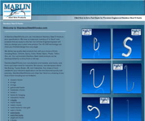 stainlesssteelshooks.com: Stainless Steel S Hooks
StainlessSteelSHooks.com manufactures custom engineered stainless steel s hooks and wire products. Our wire products come in any size and shape made with superior quality and speed to fit your needs