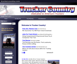 truckercountry.com: Welcome to Trucker Country
Trucker Country: Dedicated to America's Truckers