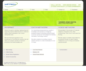 w-uk.com: Wintech UK - Home Page
Hand-crafted web sites, by Kugan.