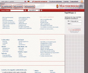 gov.hu: 
Magyarország.hu: a kormányzati portál