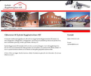 sydvastbygg.com: Sydväst Bygghantverkare KB – nybyggnation tillbyggnation ombyggnation
Sydväst Bygghantverkare KB i Arlöv utför ombyggnation, nybyggnation, tillbyggnation, renovering, plattsättning.