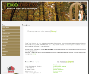 ekodrew.pl: Okna drewniane - P.H.U. EkoDrew Sp. z o.o. » Strona główna
Okna drewniane najwyższej jakości. Producent okien i drzwi drewnianych - Eko Drew Włocławek. Zapraszamy.