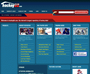 nhl hockey database