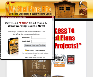 backyardsheddesigns.com: 12,000 Shed Plans with Shed Blueprints, Diagrams & Woodworking Designs, Kits, Storage Garden Shed Plans Patterns
MyShedPlans.com - Download free outdoor shed plans, garden and storage sheds plus wood working projects, designs with woodworking patterns. Comes with garage plans and projects