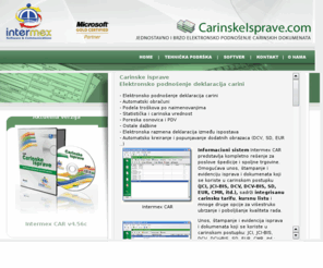 carinskeisprave.com: Carinske Isprave - Intermex Software & Communications
