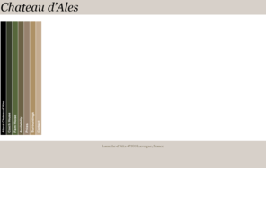 chateaudales.com: Chateau d'Ales - Home
Chateau d'Ales