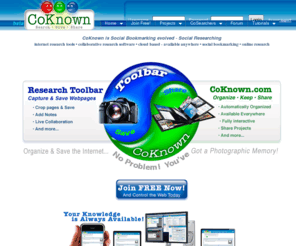 coknown.info: Welcome to Social Researching
CoKnown is Social Researching. Offering a complete collection of online research tools.