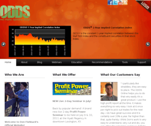 donfishback.com: ODDS® The Official Website of Option Trading Expert Don Fishback
