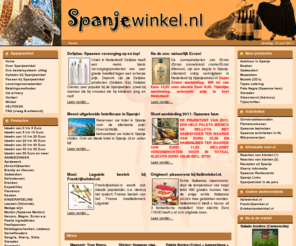 spanjewinkel.nl: Spanjewinkel.nl - Home
Echte Spaanse delicatessen, wijnen en produkten bij u thuis bezorgd! Wijnproeverijen, tapas, Flamenco shop, Flamenco lessen, schilderijen, conversatie avonden.