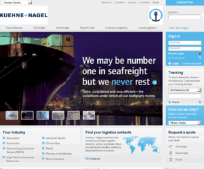 kuehne-nagel.info: Kuehne + Nagel: Home
Global Seafreight, Airfreight, Rail, Road, Contract Logistics, and Lead Logistics Solutions.