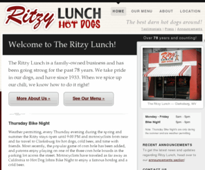 ritzylunchwv.net: Ritzy Lunch
The Ritzy Lunch