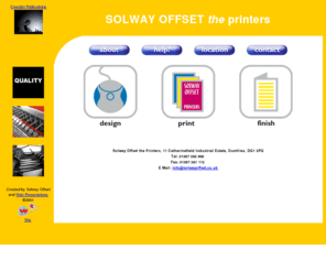 solwayoffset.co.uk: Solway Offset, printers Dumfries, printing services Dumfries and Galloway
Dumfries printers offering quality service on a wide range of printing products.