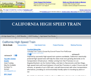 californiahighspeedtrain.com: California High Speed Train
Home Page