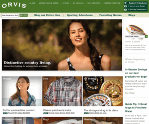 myorvis.com: Orvis Official Store: Quality Men's Clothing, Women's Clothing, Fly Fishing Gear, Dog Beds, Home Furnishings, Luggage, Travel, Hunting, and Gifts; Since 1856.
Orvis® official site for mens clothing, womens clothing, fly fishing rods and gear, dog beds, home furnishings, travel apparel, shoes, and gifts. Our mens clothes include great men's gift ideas such as chinos, travel clothing, sleepwear, cashmere sweaters, Barbour coats, and mens sport coats. Shop the best selections from our womens clothing catalog with dozens of online web-only favorites and new styles of jackets, blouses, skirts, shirts, pants, vests, dresses, and pants. We have the world's finest fly fishing gear, fly reels, flies, and fishing apparel with reviews by our customers. Whether you're shopping for an award-winning fly fishing rod, a top-notch large arbor fly reel or a pair of breathable fishing waders; Orvis has the best fly fishing gear on the market today.