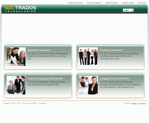 trados.com: SDL TRADOS - Translation Memory, Terminology Management and Software Localization
SDL TRADOS Technologies provide innovative market-leading translation software to the Translation Supply Chain