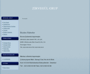 zirvegul.com: ZİRVEGÜL GRUP
Joomla - devingen portal motoru ve içerik yönetim sistemi
