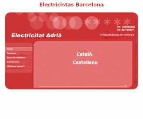 instaladoreselectricistas-24horas.com: Electricistas Barcelona
Servicios de electricistas en barcelona. Instalaciones eléctricas en barcelona. Reparación de averías eléctricas. Montaje de campanas de cocina. 