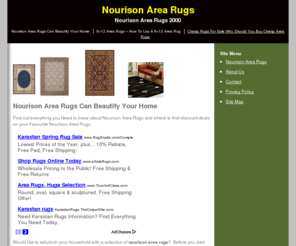 nourisonarearugs.org: Nourison Area Rugs Can Beautify Your Home
Find out everything you Need to know about Nourison Area Rugs and where to find discount deals on your Favourite Nourison Area Rugs.