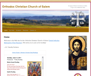 salemorthodoxchurch.org: Orthodox Christian Church of Salem
This is the official Web site of the Orthodox Christian Church of Salem, OR.