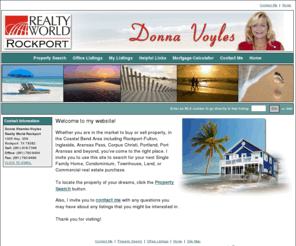 searchrockporthomes.com: Realty World Rockport - Donna Voyles
Realty World Rockport - Donna Voyles