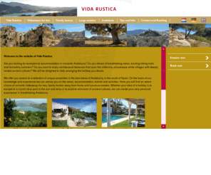 vidarustica.co.uk: Romantic Andalucia
Holiday homes in Andalucia: find the most romantic places here