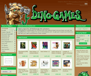 dino-games.com: Dino-Games.com - Your Friendly Videogame & Otaku Shop
Dino-Games.com offers a wide variety of videogames, both latest and retro games, merchandise, electronic and Otaku stuff. Or anything else you are looking for? Drop us a mail and we get it for you!