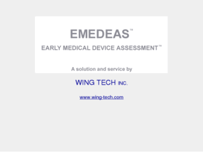 i-hta.net: EMEDEAS Early Medical Device Assessment
Innovation-oriented Health Technology Assessment