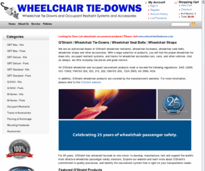 qstraintwheelchairtiedowns.com: Q'Straint | Wheelchair Tie-Downs | Wheelchair Seat Belts | Wheelchair Straps
Q'Straint Wheelchair Tie-Downs