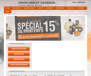 rivenordharleydavidson.com: Vision Harley Davidson | Harley-Davidson  REPENTIGNY, QC J5Z 4Z3 - New Bikes et Pre-Owned Bikes
REPENTIGNY, QC, Vision Harley Davidson sells and services Harley-Davidson vehicles in the greater REPENTIGNY