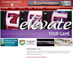Casino arizona showstoppers