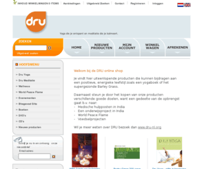 drushop.eu: Dru Online shop
Producten voor Dru Yoga, meditatie en een gezonde leefstijl.