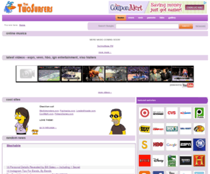 thetwosurfers.com: The Two Surfers
Commonly used websites, interesting reads, fun/informative videos and category specific RRS.