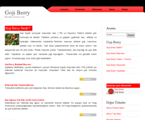 gojiberryturk.com: Goji Berry, Goji Berry Türk, Mutluluk Meyvesi  - Anasayfa
Goji Berry, goji berry türk, goji berries