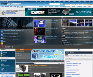 neoseeker.com: Neoseeker Hardware and Games enthusiasts: game walkthroughs, guides, cheats and hardware reviews
A site for all computer hardware and gaming enthusiasts.  Come for PC news, reviews and tips as well as console and PC game walkthroughs, FAQs, cheats, hints, and forums.