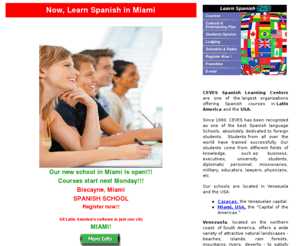 ceves.com: CEVES Spanish Learning Centers-Centro Venezolano de Español-Spanish Language Schools
Spanish language schools, volunteer/internship placements and other educational programs in Latin America and USA