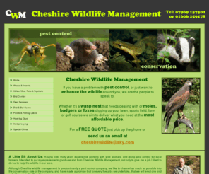 cheshirewildlifemanagement.com: Cheshire Wildlife Management
Cheshire Wildlife Management.