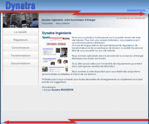 dynatra.com: Dyntra.fr
Dynatra Ingénierie, votre fournisseur d'énergie