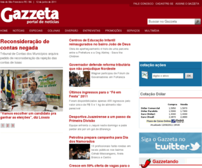 gazzeta.com.br: Gazzeta - Portal de notícias
Notícias em tempo real do Vale do São Francisco