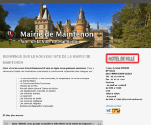 mairie-maintenon.net: Mairie de MAINTENON
Municipalité