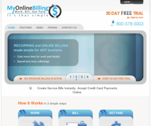 myonlinebilling.com: Online Billing | Online Invoicing | Recurring Billing
Online Billing
