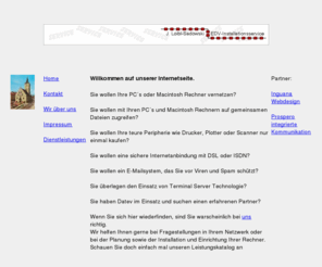 netzdienst.info: www.netzdienst.info
 Wir, die Firma J. Loibl-Sadowski EDV-Installationsservice, verstehen und seit unserer Firmangründung im Jahre 1996 als Dienstleister für kleine und mittelständische Unternehmen. Unser Firmensitz ist in Schloss Egg bei Deggendorf. Wir beraten und unterstützen unsere Kunden sowohl bei der Konzeption Ihrer Computernetzwerke als auch bei der Installation und Konfiguration der Server und Arbeitsstationen.