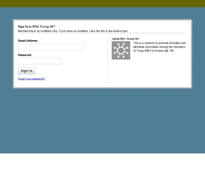 troop367.com: BSA Troop 367
This is a network to promote activities and distribute information among the members of Troop #367 of Houserville, PA.