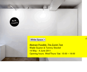 whitespace.ch: Whitespace / Home
White Space | Raum für aktuelle Kunst, Militärstrasse 76 (Hinterhof, Durchgang Seite Kanonengasse) | 8004 Zürich