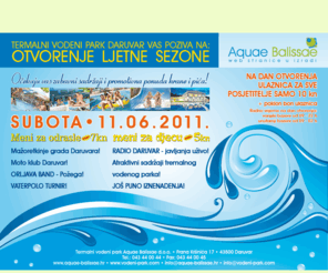 aquae-balissae.hr: .::. Termalni vodeni park Aquae Balissae Daruvar .::.
Termalni vodeni park Aquae Balissae Daruvar