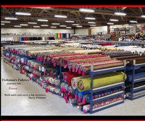 fishmansfabrics.com: Fishman's Fabrics - Casablanca Scrim
Fishman's Fabrics was established in 1903, offering over 10,000 square feet of the world's finest fabrics for apparel, bridal, and interior decorating.