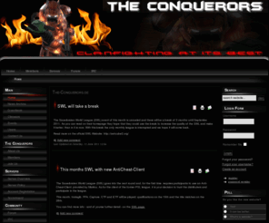 the-conquerors.de: The-Conquerors.de
The Conquerors is a gaming clan of the FPS Cube 2: Sauerbraten.