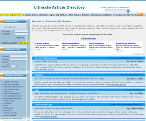 ultimatearticledirectory.com: Ultimate Article Directory
