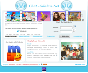 chat-odalari.net: Canlı chat odaları çet bedava chat kameralı chat canlı chat odası sohbet odaları
Chat-Odalari.Net, Canlı chat, çet, bedava chat odaları, kameralı chat, canlı chat sohbet, chat odası, bedava canlı chat.