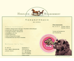 gassiservice-muc.com: Tierarzt München - Dr. med. vet. Fay Ines Brasche - praktische Tierarzt Praxis
